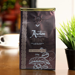Café Especial Arábica Avalon Em Grãos 250g Gourmet Chocolate ao Leite