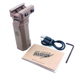 Front Grip Vertical Picatinny Warrior Energy - Tan | FAIRSOFT